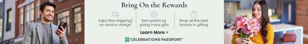 Promoción del programa Celebrations Passport Rewards - Más información