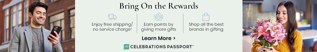 Celebrations Passport Rewards Promo Banner ad