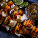 Teriyaki Chicken Skewers With Pineapple Relish