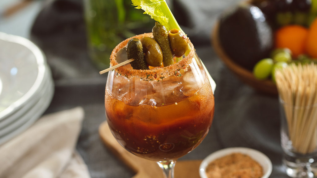 A photo of a bloody mary