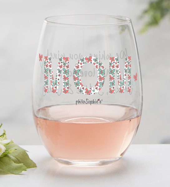 Personalized Wine Tumblers, Custom Christmas Gift, Mothers Day