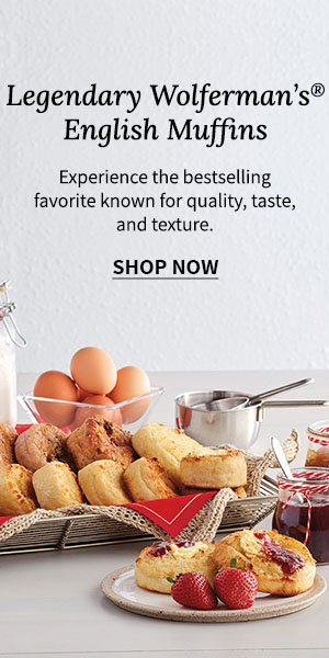 Wolferman's English Muffins - English Muffins Collection Banner ad