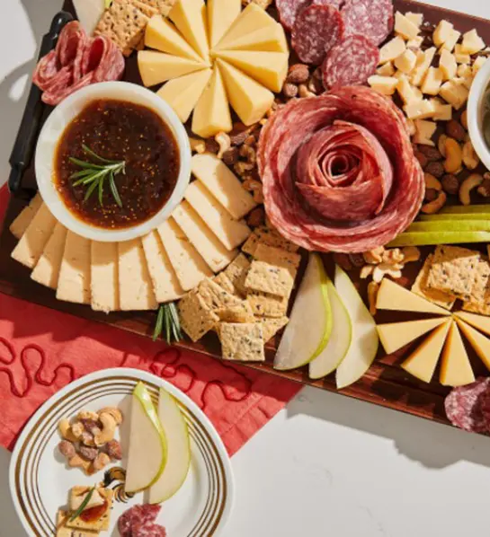 A photo of graduation gift ideas with a charcuterie board