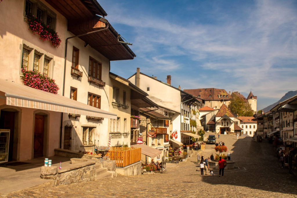 Bucket list. Gruyeres Switzerland