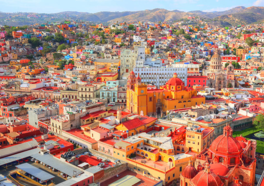 Bucket list. Guanajuato, scenic city outlook