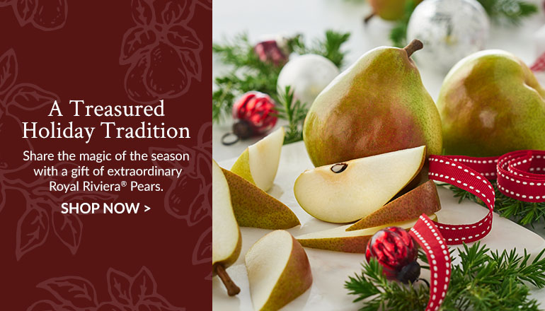 Treasured Holiday Tradition - Pear Collection Banner ad
