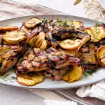 Next Level Cooking: Cider-Brined Grilled Pork Chops With Apples