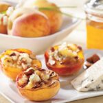 Grilled Peaches, Cheese and Honey Recipe
