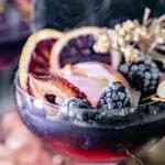 Halloween Cocktail: Black Sangria