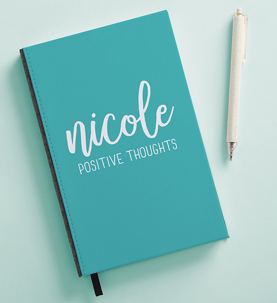 Gifts for coworkers with a personalized journal