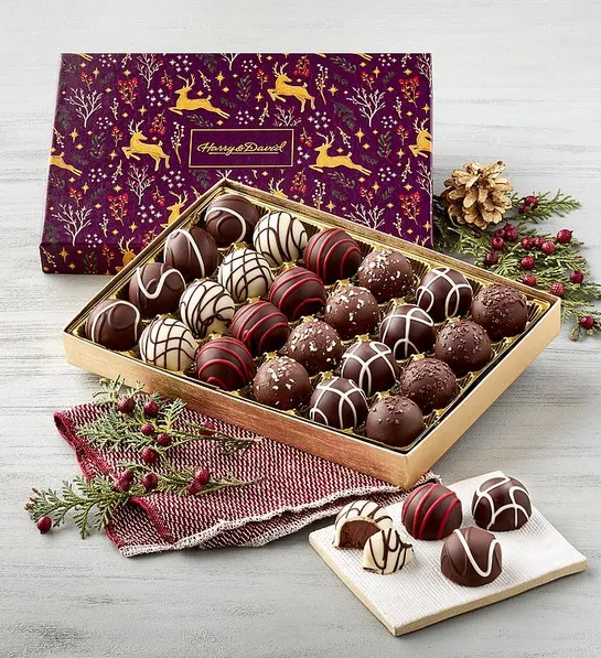 gifts under 50 signature holiday truffles