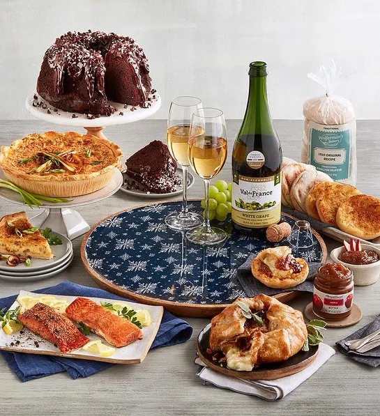 last minute gift ideas gourmet christmas brunch serving tray