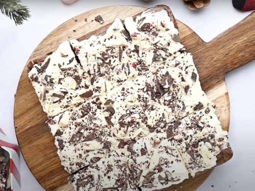 peppermint bark brownies