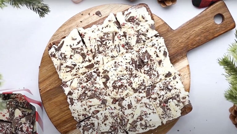 peppermint bark brownies