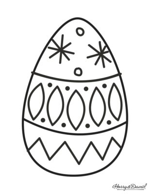 Easter Printable Coloring Page 2