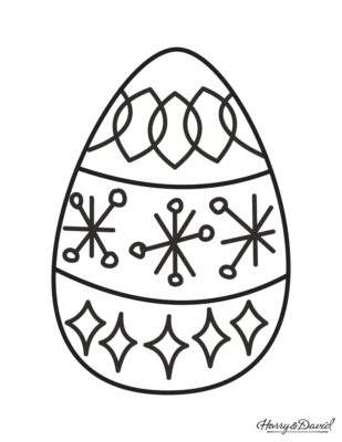 Easter Printable Coloring Page 3