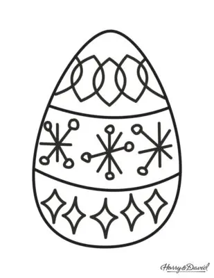 Easter Printable Coloring Page 3