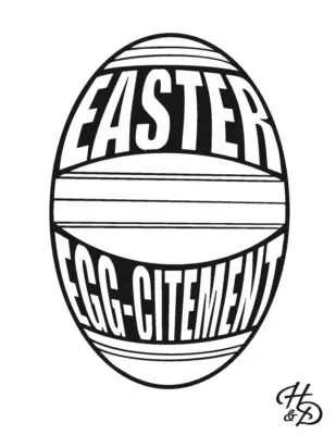 Easter Printable Coloring Page 5