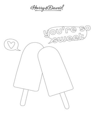 Your So Sweet Valentines Printable Card 3