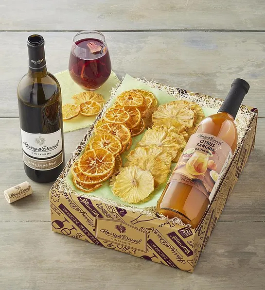 Best gifts with a homemade sangria kit.