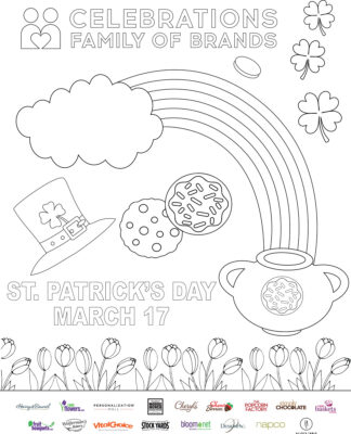 St Patricks Printable Enterprise 2023 Coloring Page