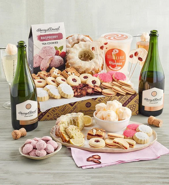 gifts for new moms sweets sparkling wine bar