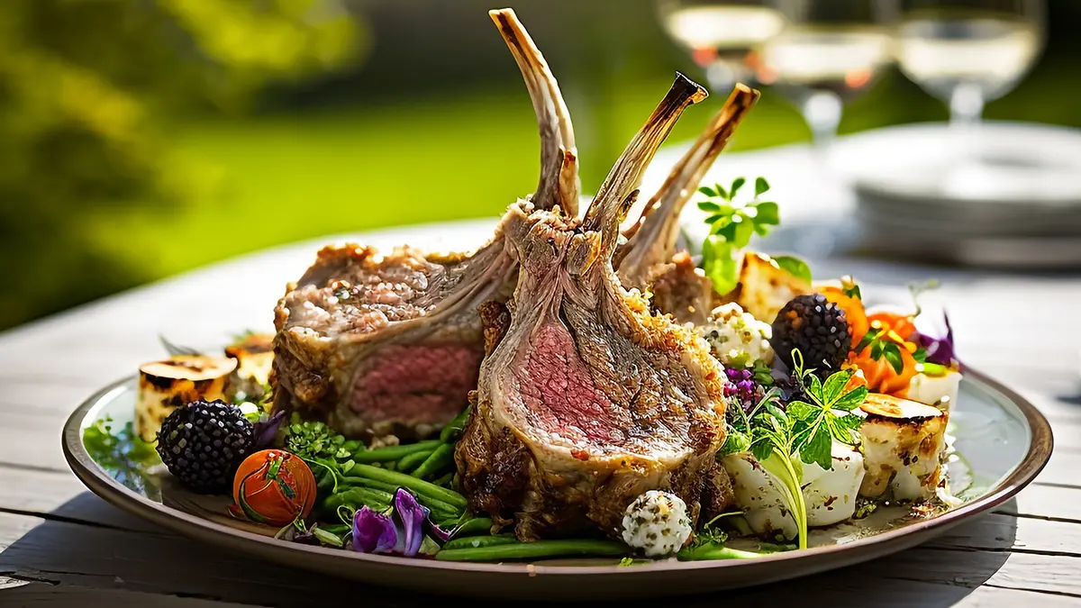 Lamb Chops Recipe: Double-cut and Roasted to Temperature Perfection