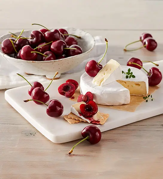 types of cherries brie gift