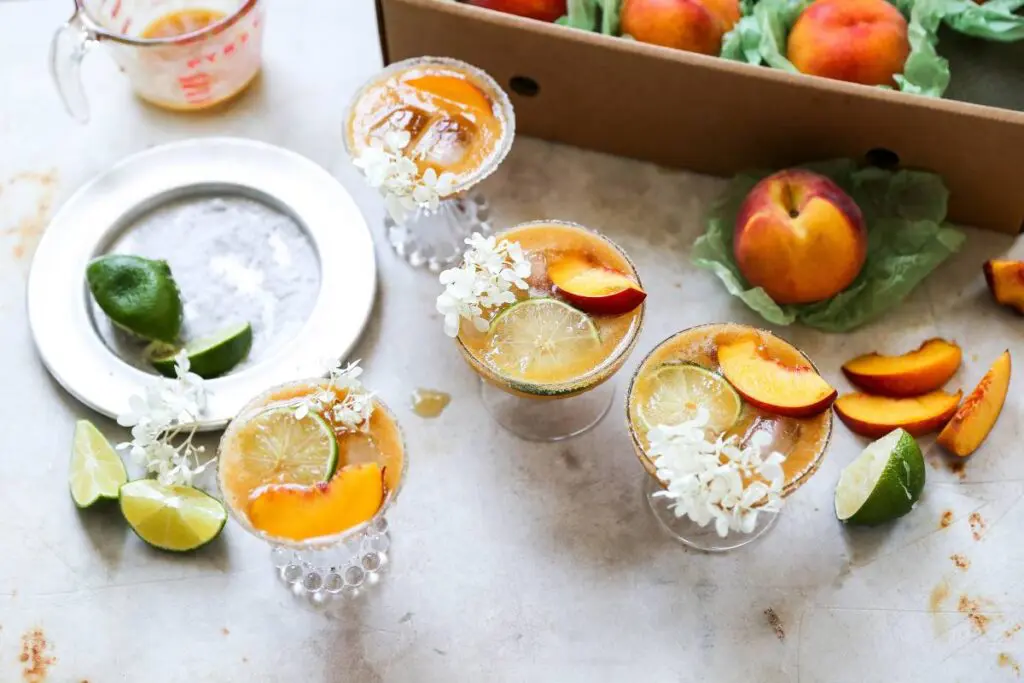 Peach recipes with several peach margaritas.