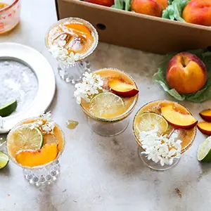 Peach recipes with several peach margaritas.