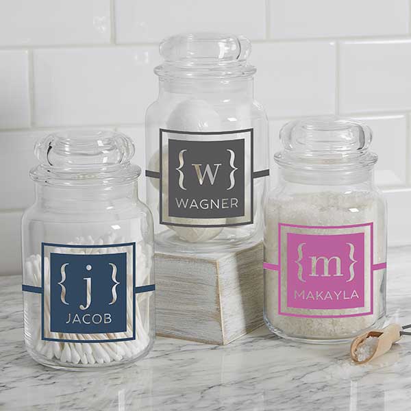 gifts for coworkers glass snack jars
