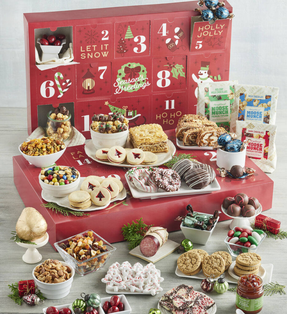 History of the Advent Calendar The Table by Harry & David