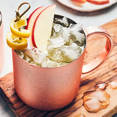 Apple Moscow mule.