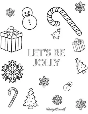 Christmas Coloring Pages for Kids - Grandma Ideas