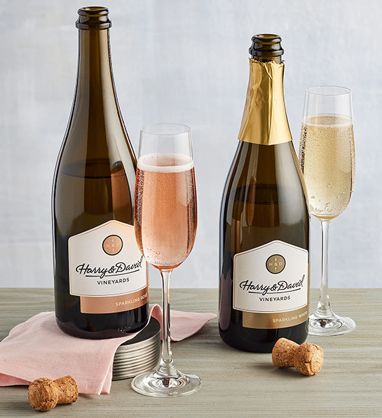 dinner party ideas sparkling wine