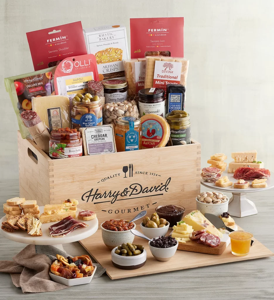 best gift baskets gourmet charcuterie cheese crate
