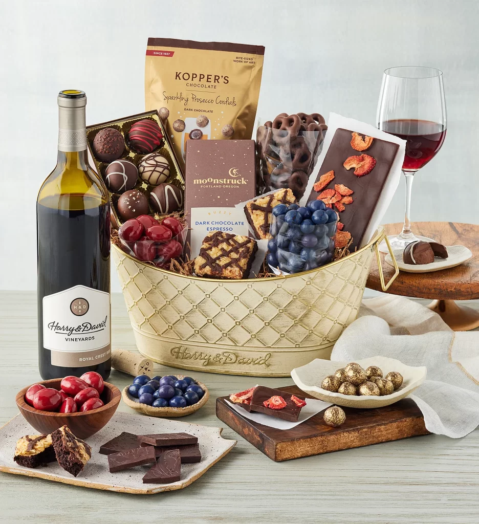 wine gifts for mom mothers day chocolate wine gift