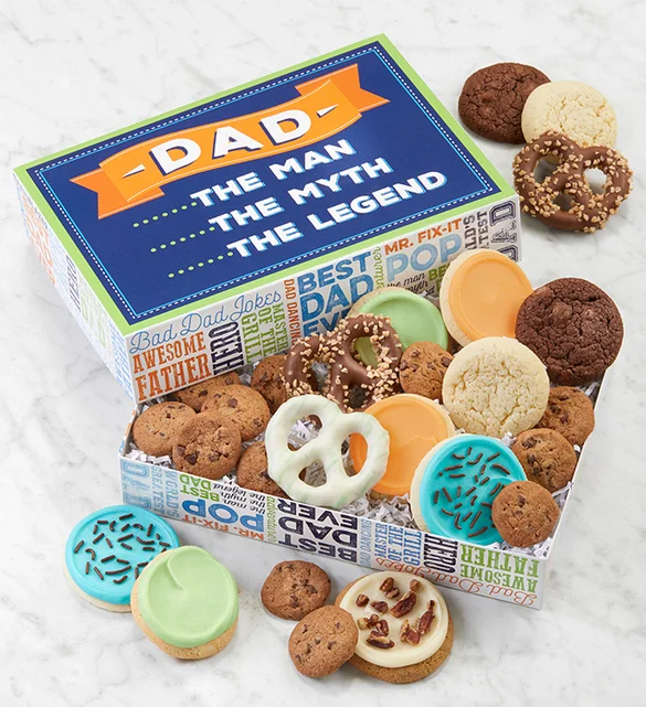 fathers day gift ideas cheryls cookies party in a box