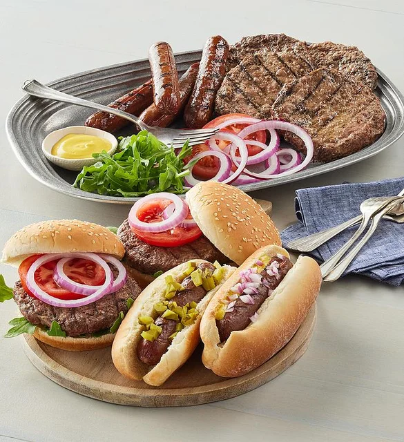 fathers day ideas bison burgers franks